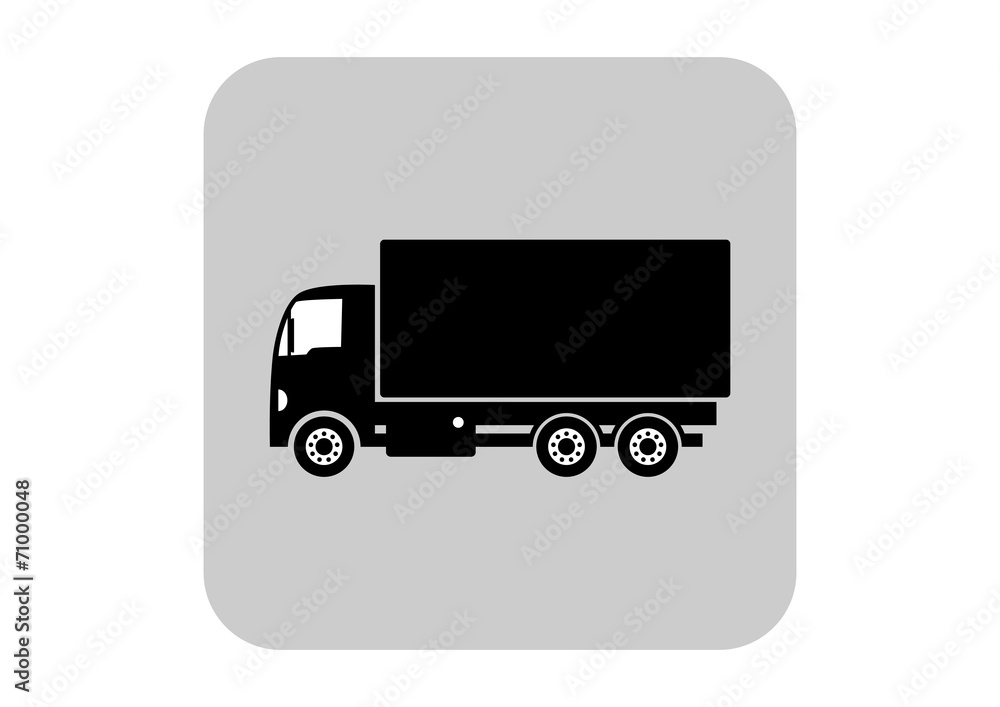 Truck vector icon Truck vector icon