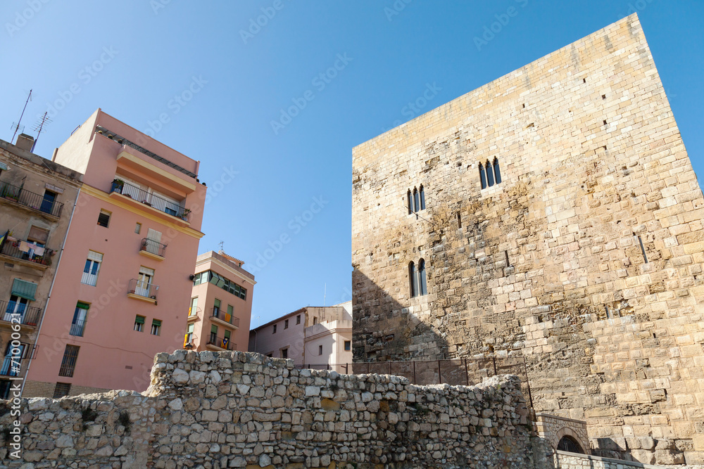 Ancient Roman Forum of Tarragona, Catalonia, Spain