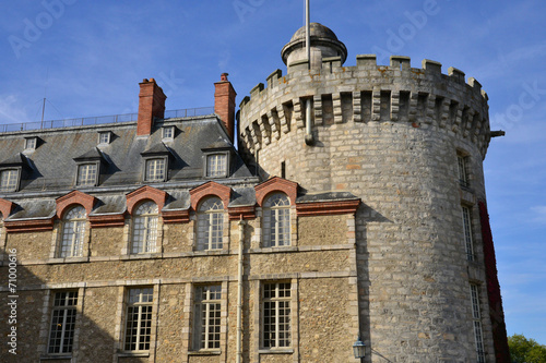 Ile de France, the picturesque city of Rambouillet