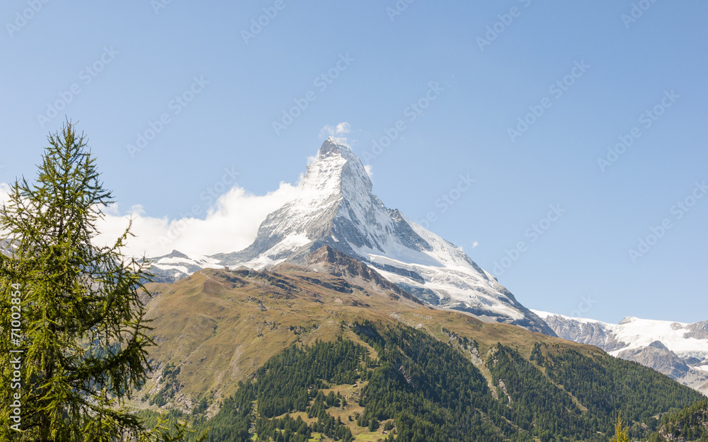 Zermatt, Dorf, Schweizer Berge, Alpen, Zmutt, Schweiz