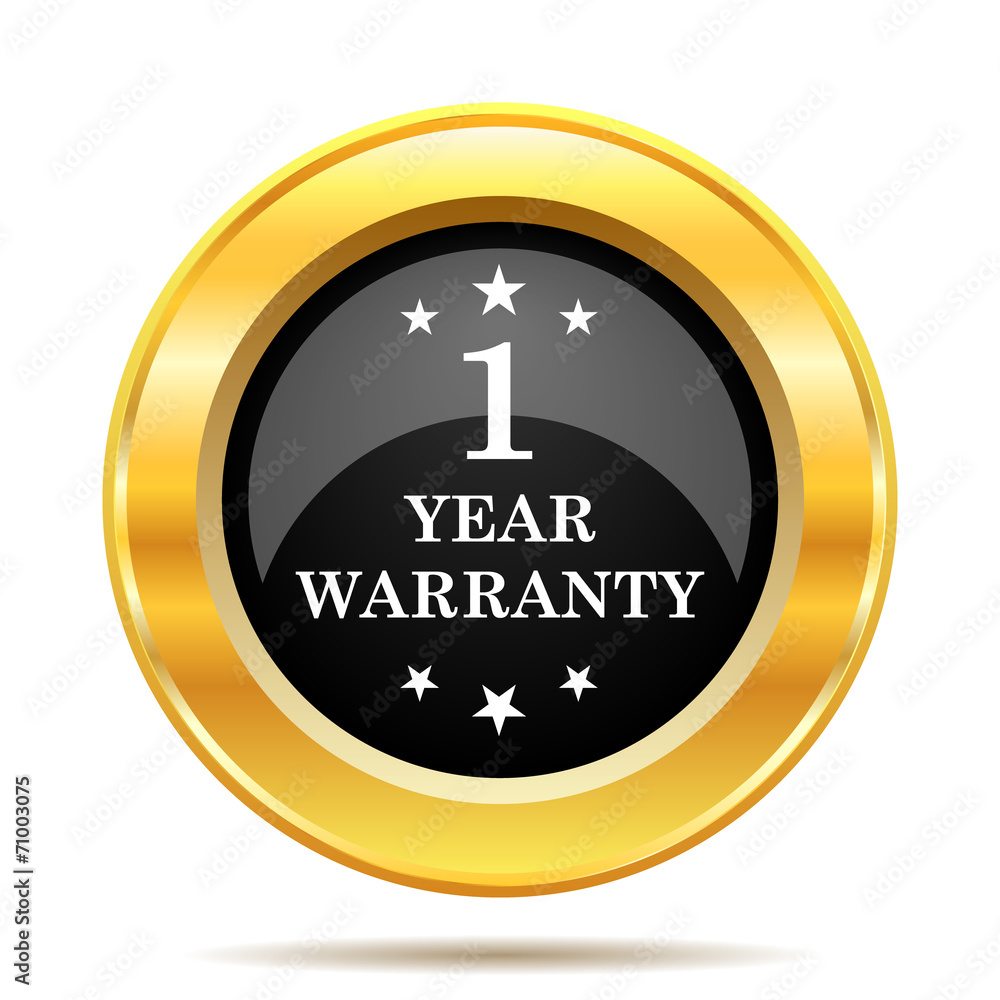 1 year warranty icon 1 year warranty icon