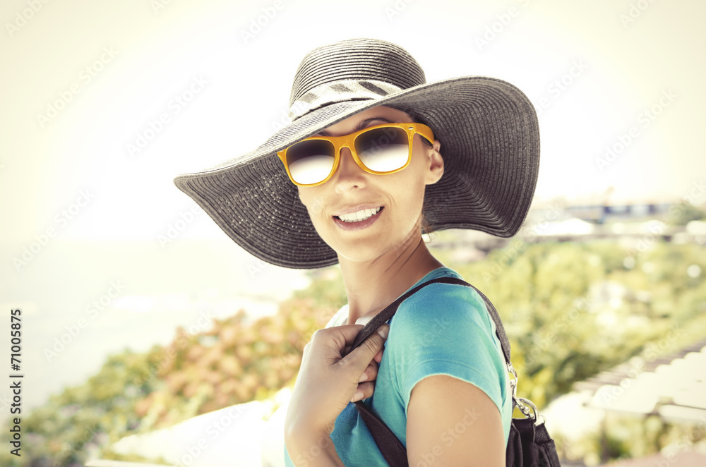 Fototapeta premium Woman on the beach