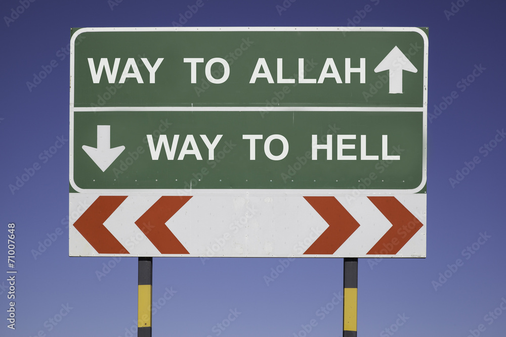 Foto way to Allah
