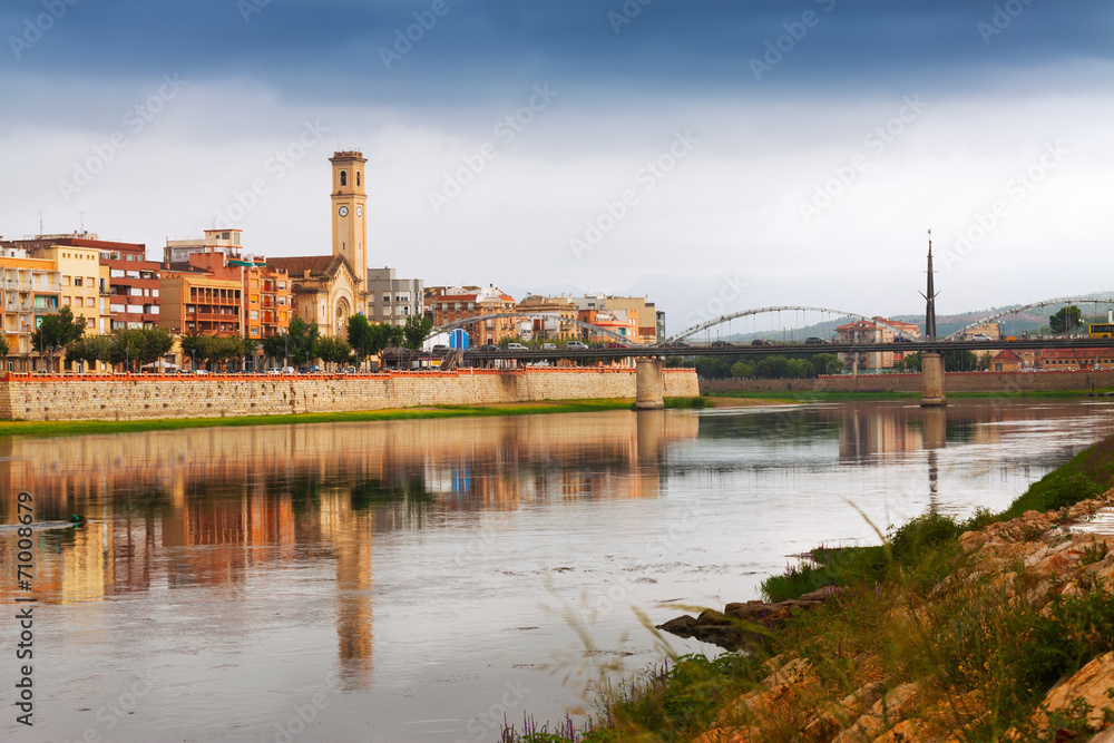Day view of Ebro in Tortosa