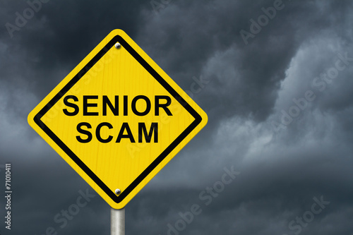 Senior Scam Warning Sign