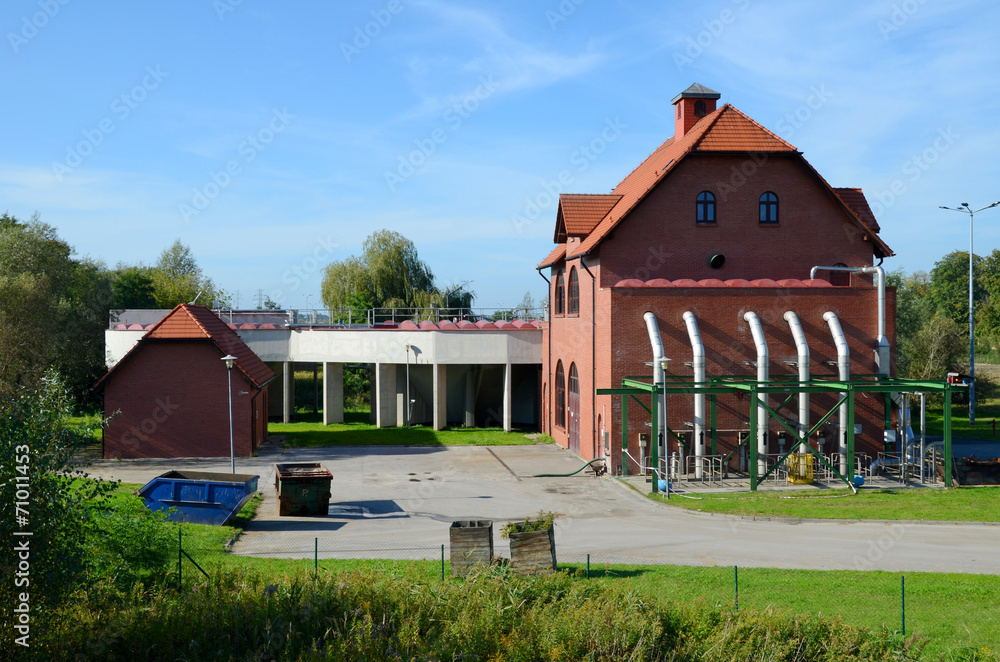 Miejska oczyszczalnia ścieków