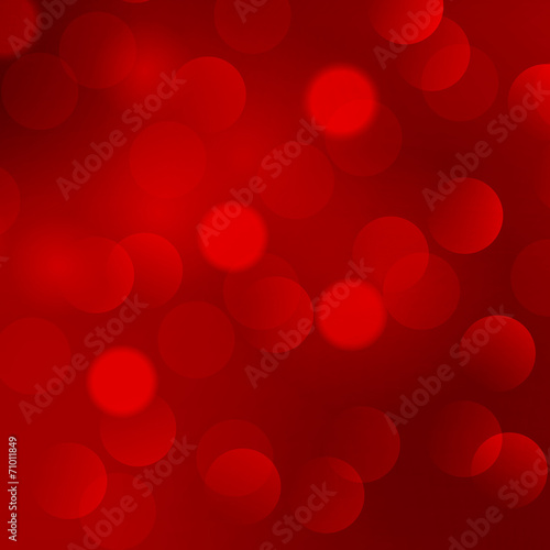 Abstract Christmas red light background