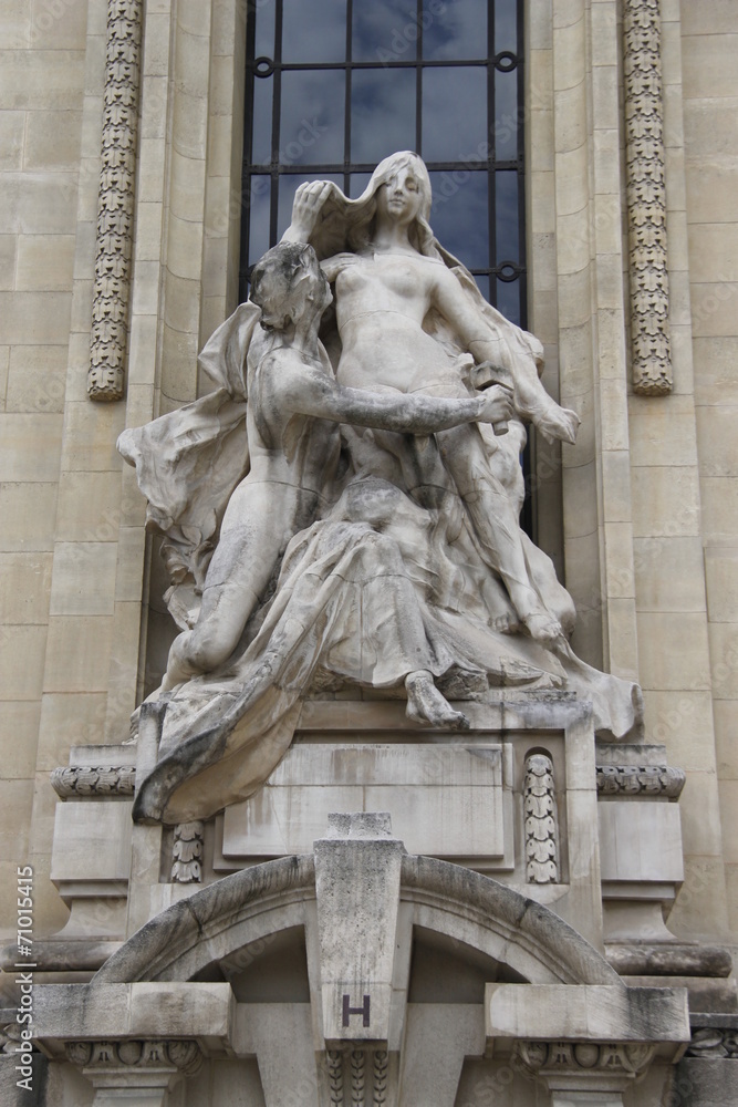 Statue du Grand Palais à Paris