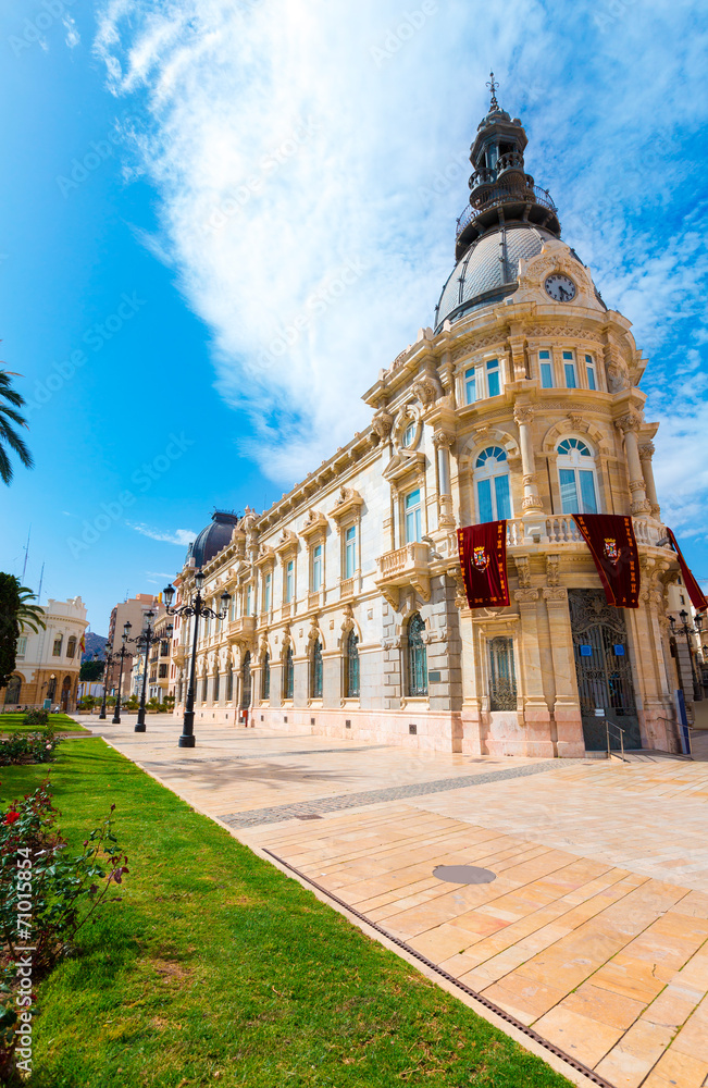 Ayuntamiento de Cartagena Murciacity hall Spain