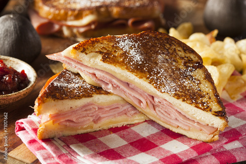 Homemade Monte Cristo Sandwich