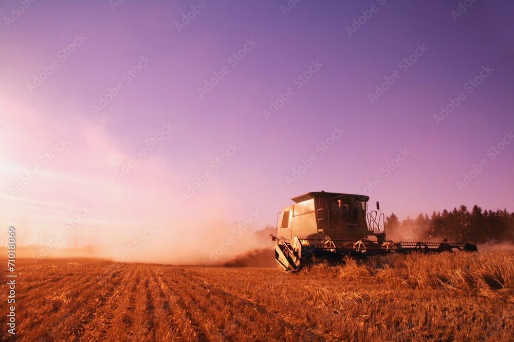 Farm Equipment Harvesting
