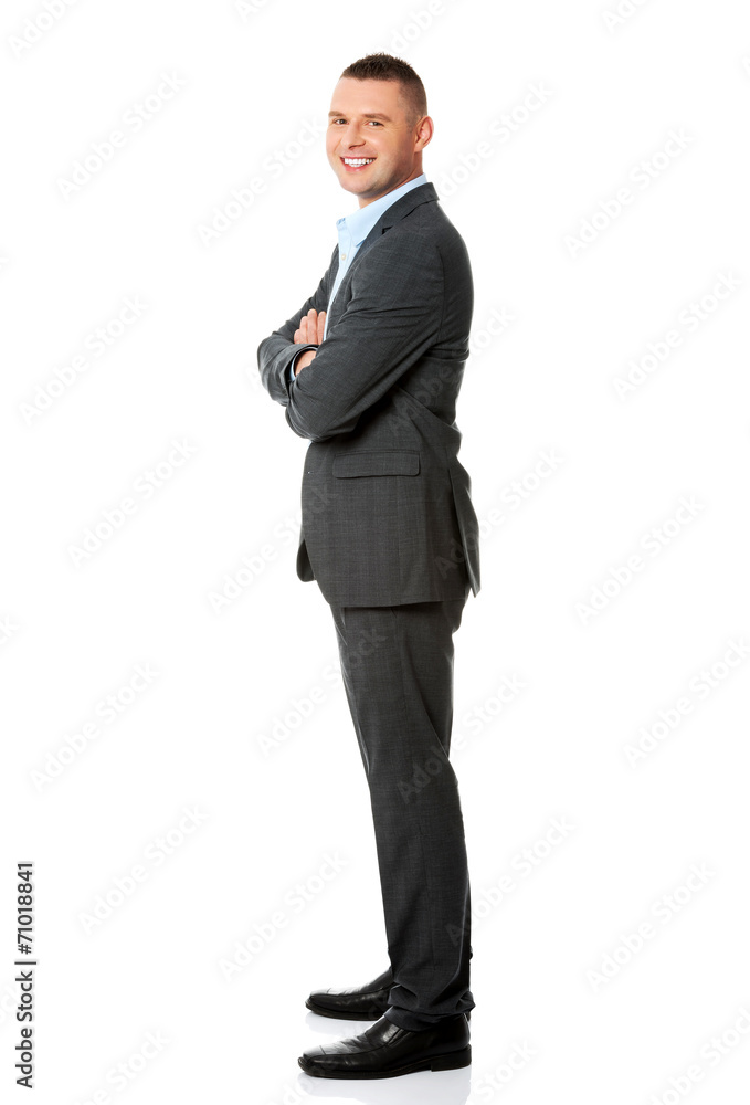 Confident businessman portrait Confident businessman portrait