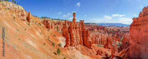 Canvas Print thor's hammer bryce canyon national park