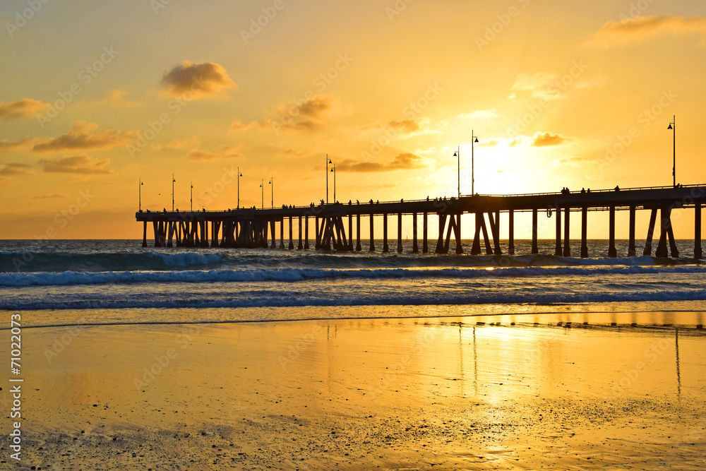 Fototapeta premium Venice Beach Sunset