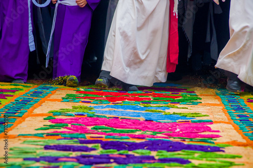 Fényképezés easter carpets in antigua guatemala