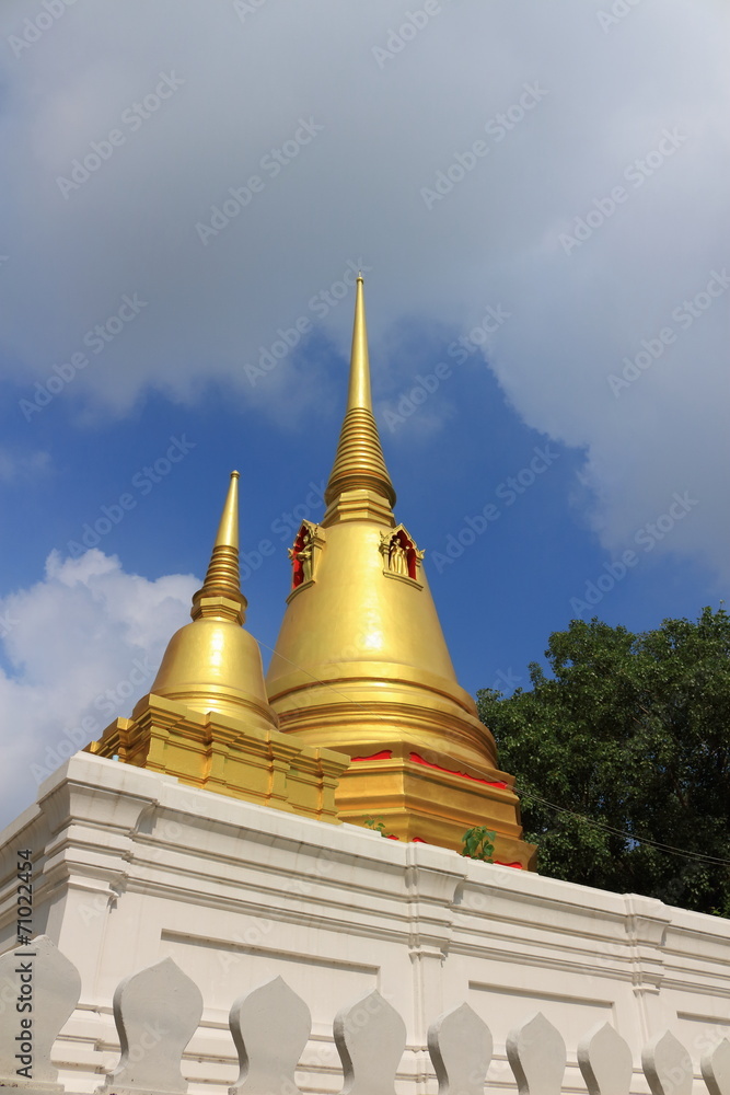 stupa at Wat Thong, Bang Pahan, Ayutthaya