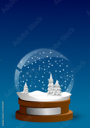 Schneekugel