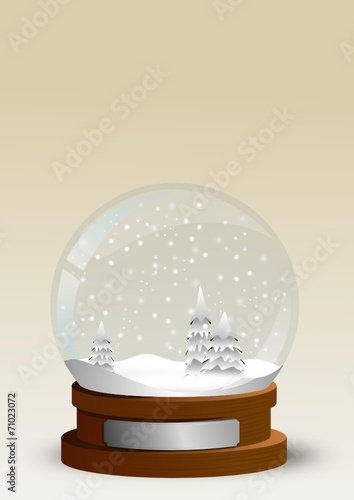 Schneekugel