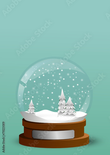 Schneekugel
