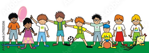 kids, group
