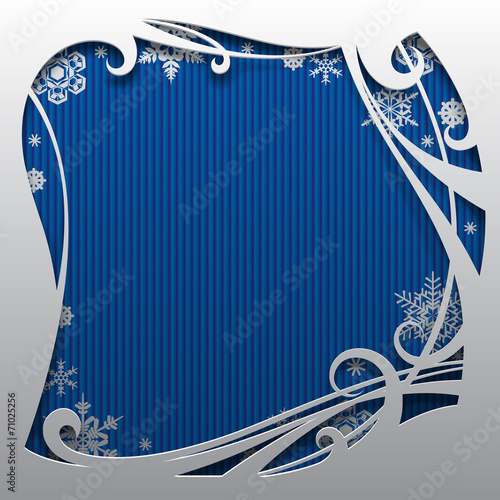 Christmas and New-Year's greeting card