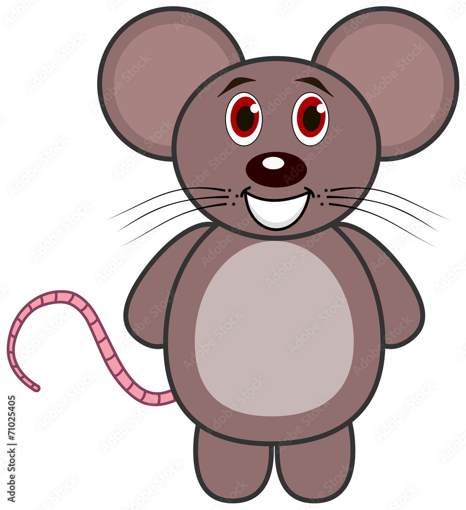 a very cheerful standing mouse a very cheerful standing mouse