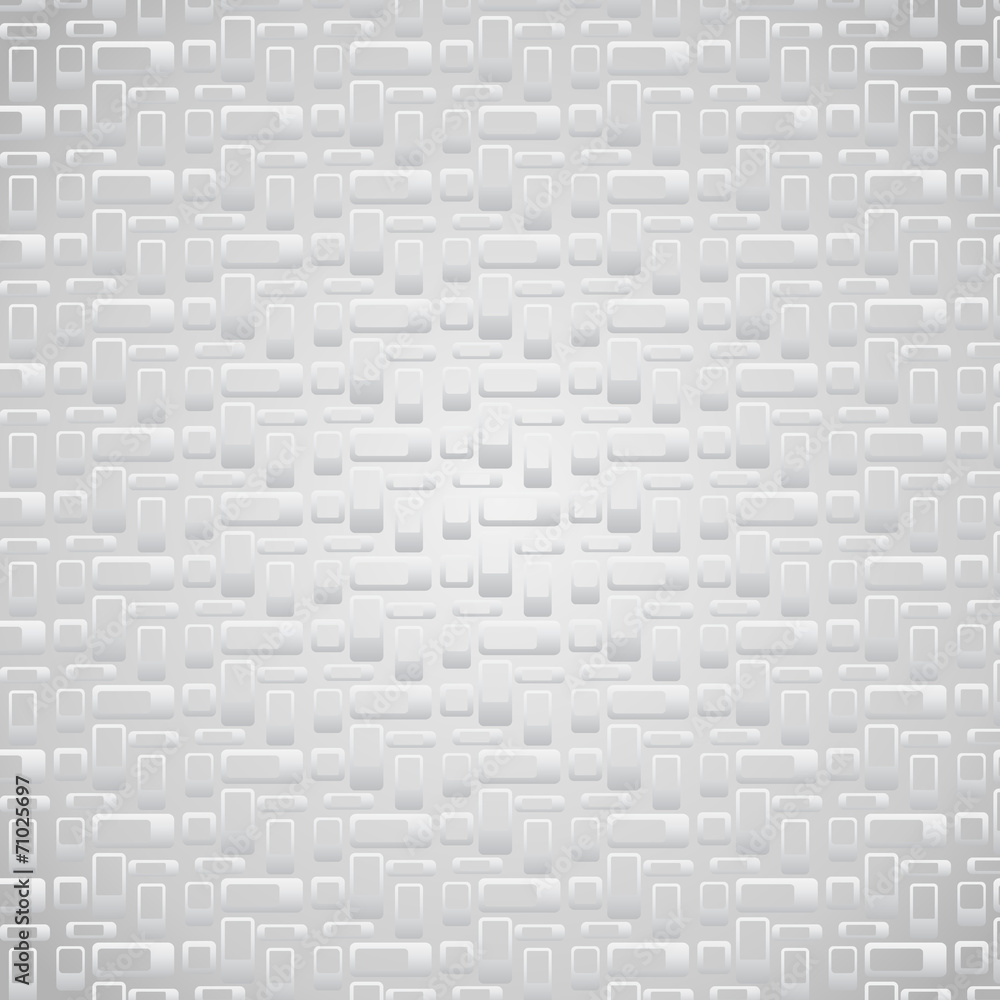Silver Rounded Corner Rectangle Pattern on Pastel Background Silver Rounded Corner Rectangle Pattern on Pastel Background