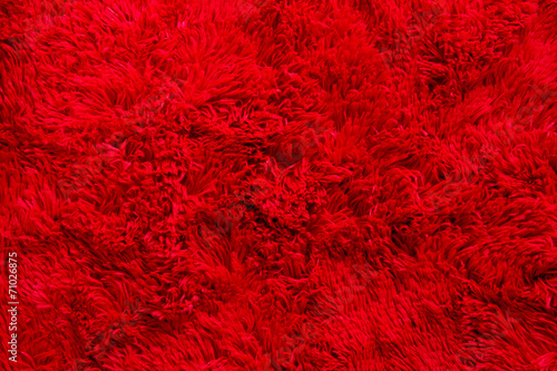 red furry fabric, texture, background