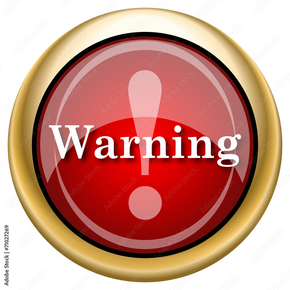 Warning icon Warning icon