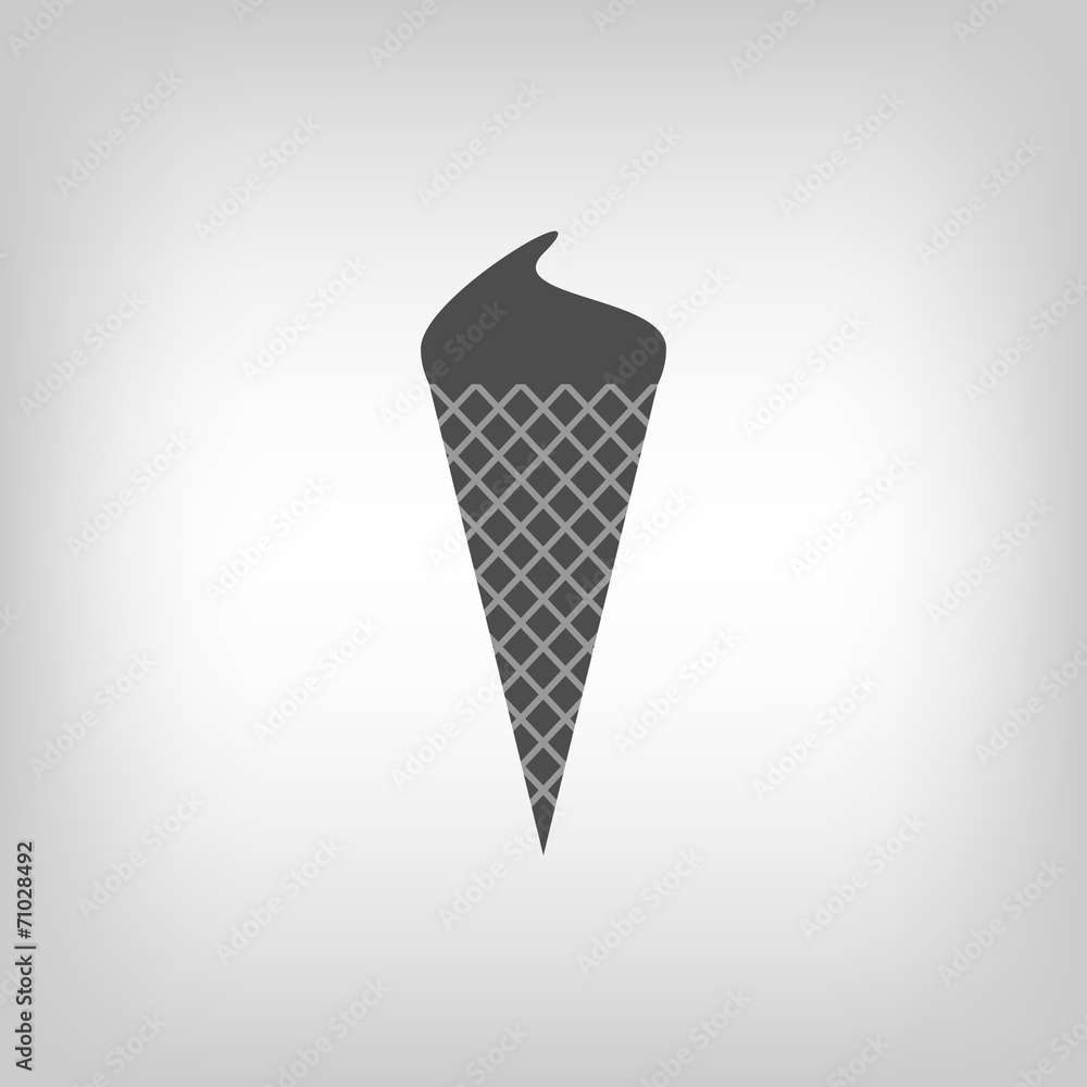 Grey ice-cream Grey ice-cream
