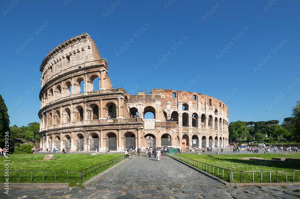 Fototapeta premium Koloseum w Rzymie - Włochy