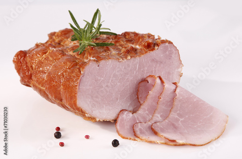 Sliced ham