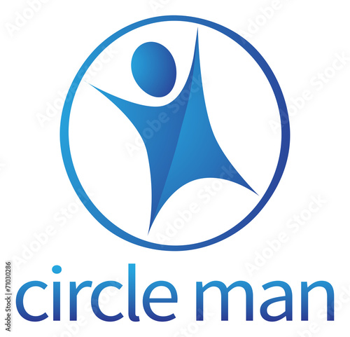 Circle person concept