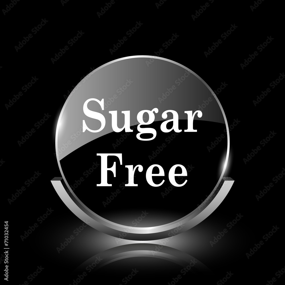 Sugar free icon Sugar free icon