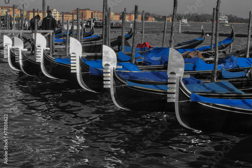 Gondeln in Venedig