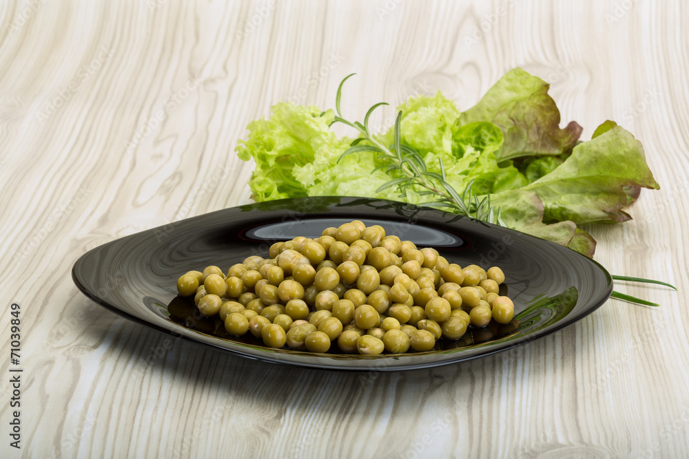 Marinated peas Marinated peas