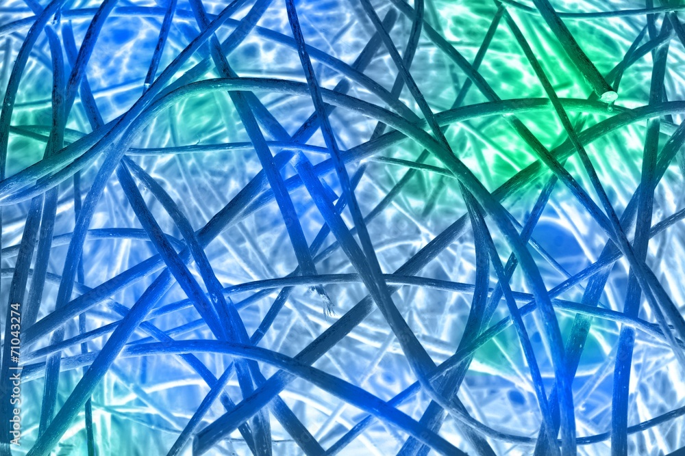 Fototapeta premium abstract blue green lines background texture