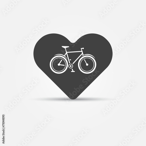 I love my bike icon