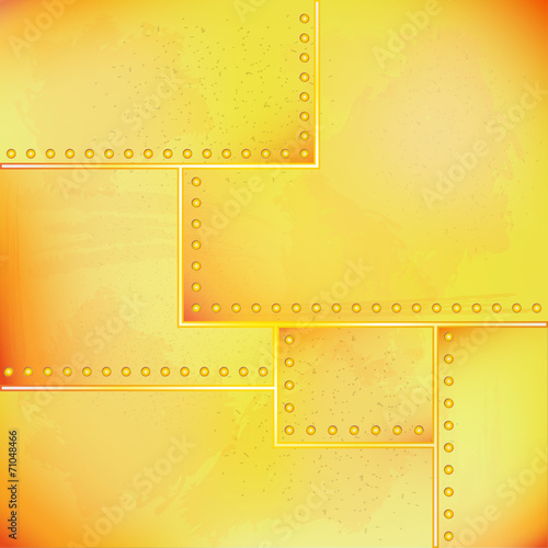 old riveted sheet metal