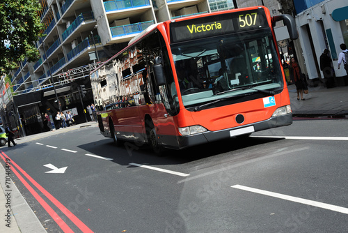Платно Red London Bus
