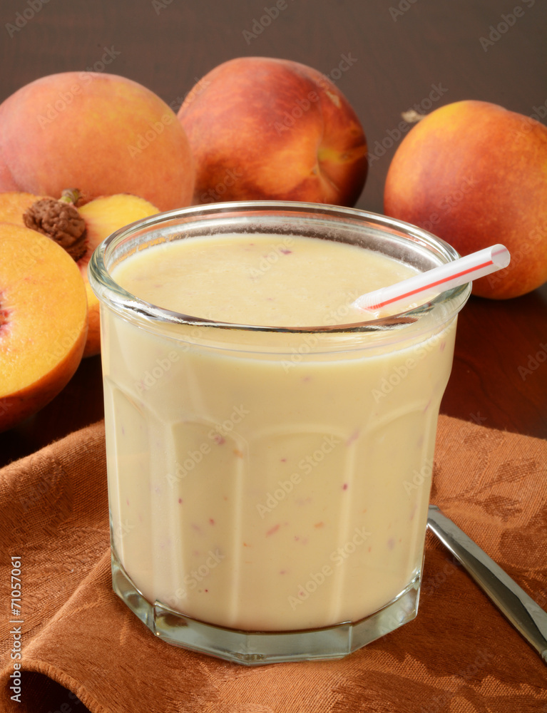 Peach smoothie Peach smoothie