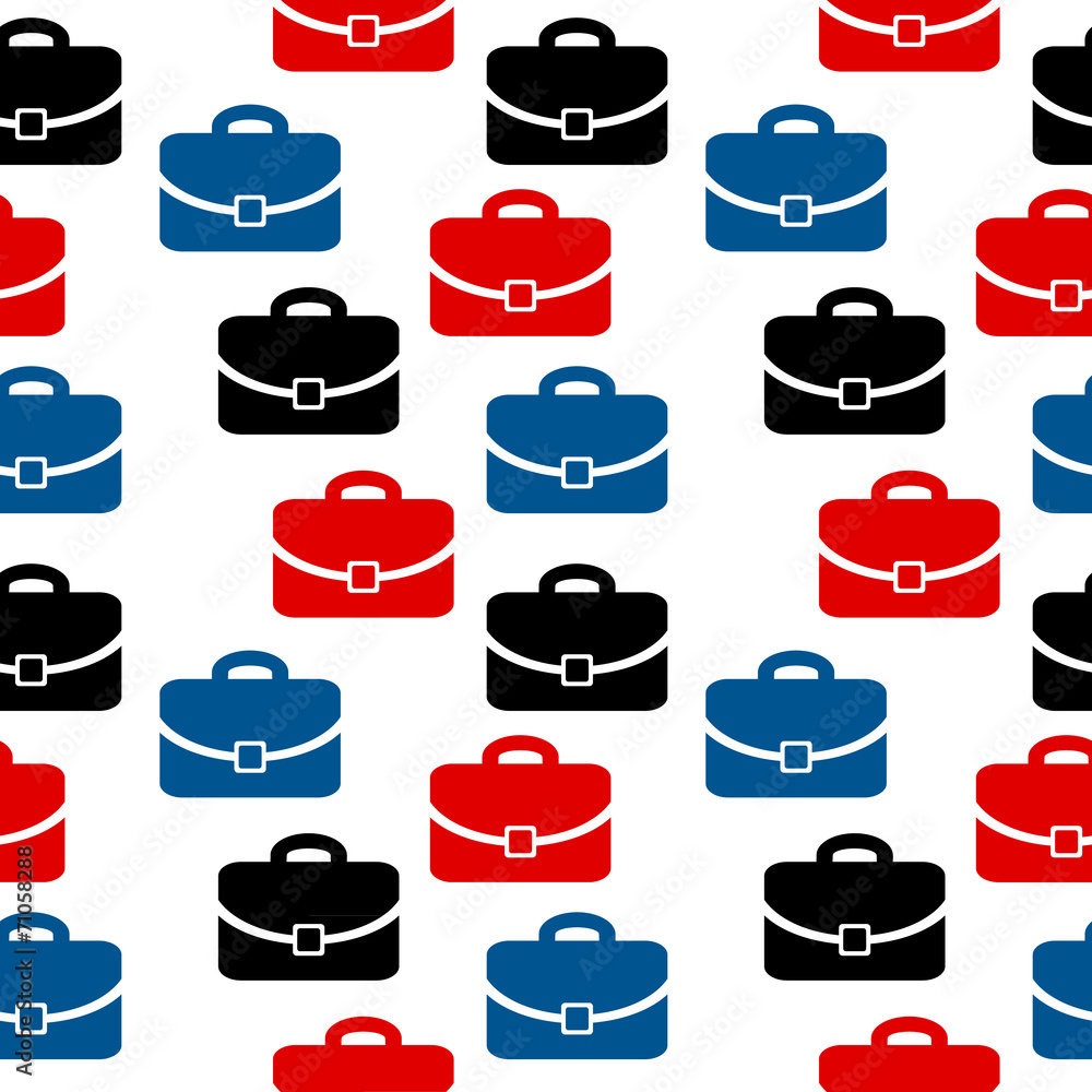Portfolio icon seamless pattern Portfolio icon seamless pattern