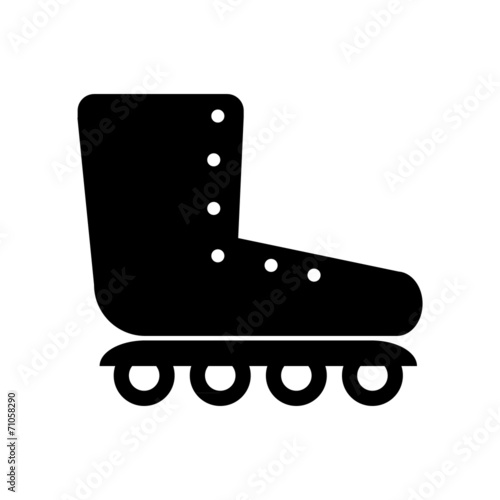 Roller skates icon