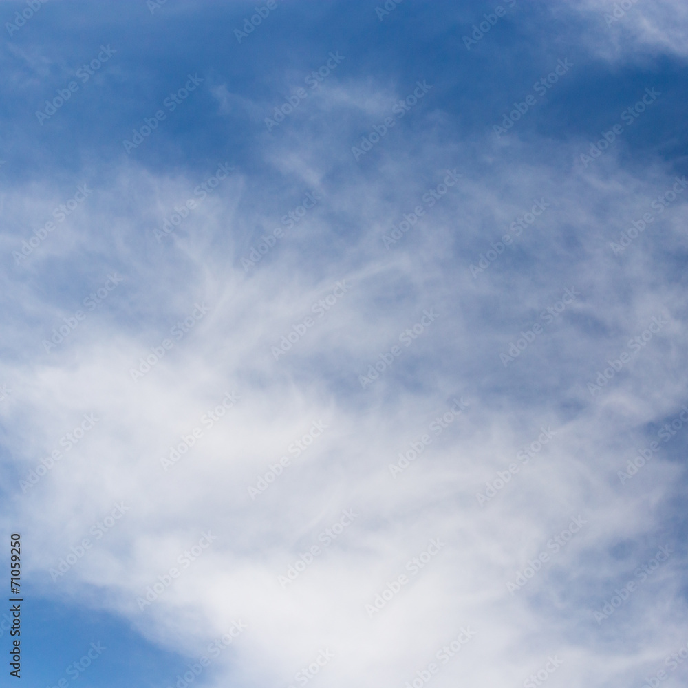 clouds in the blue sky clouds in the blue sky