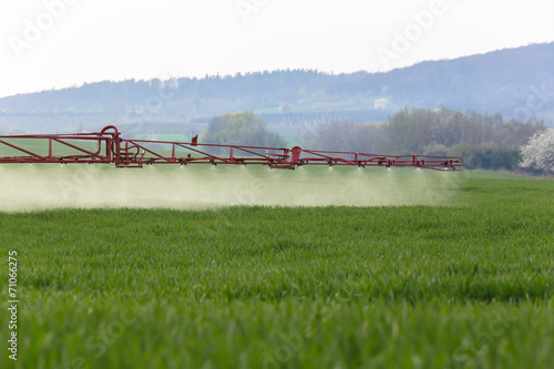 Obraz na płótnie Spraying