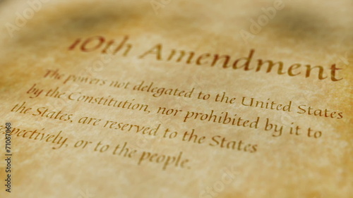 Historic Document 10th Amendment