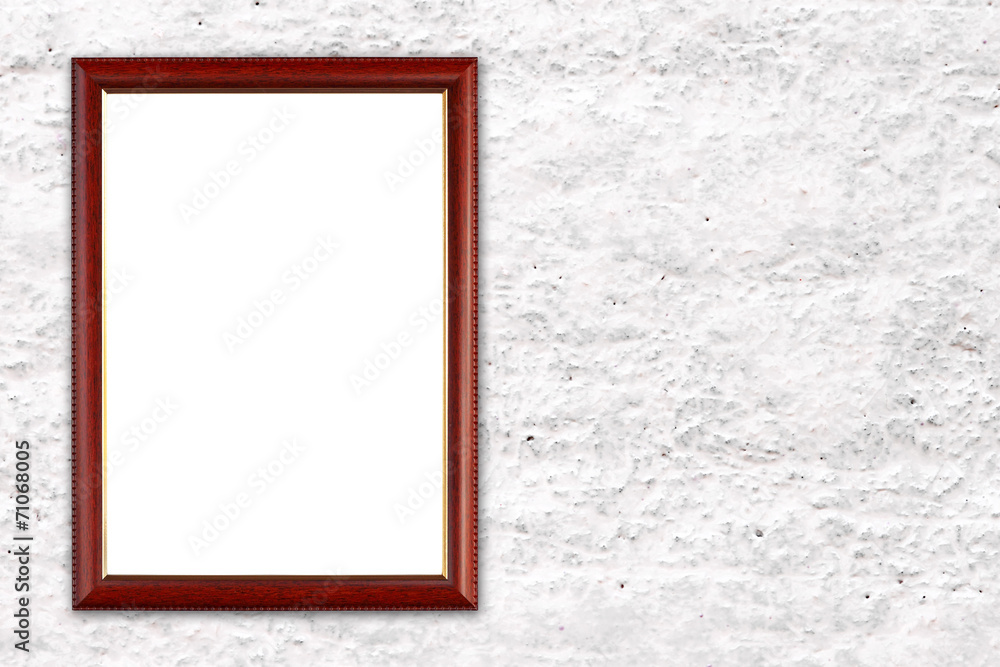 wood frame on cement wall wood frame on cement wall