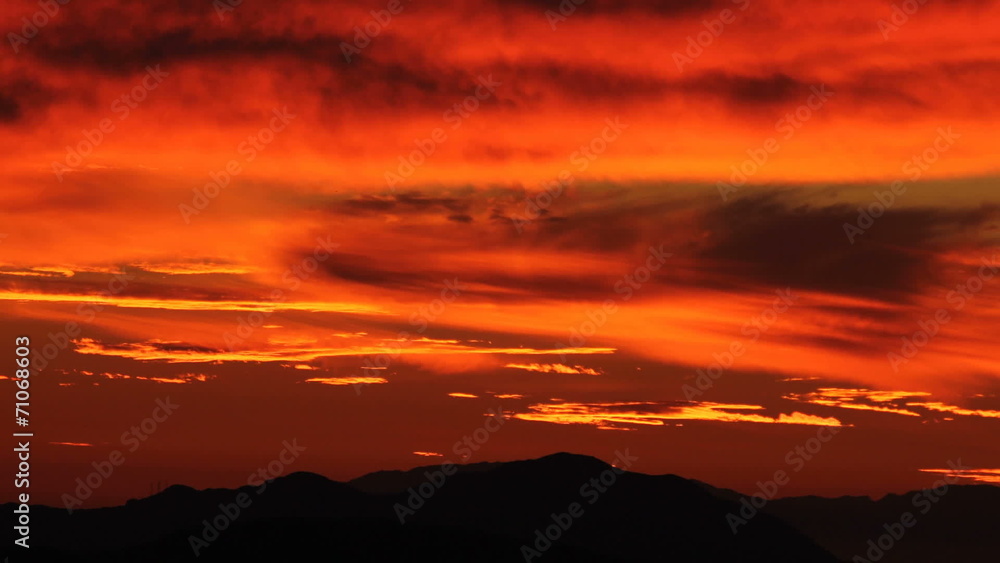 Ventura County California Sunset Time Lapse Zoom Ventura County California Sunset Time Lapse Zoom