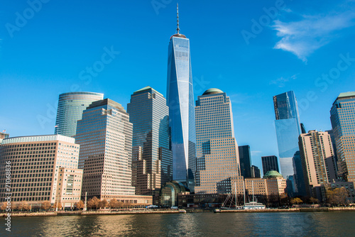 Panorama of downtown Manhattan