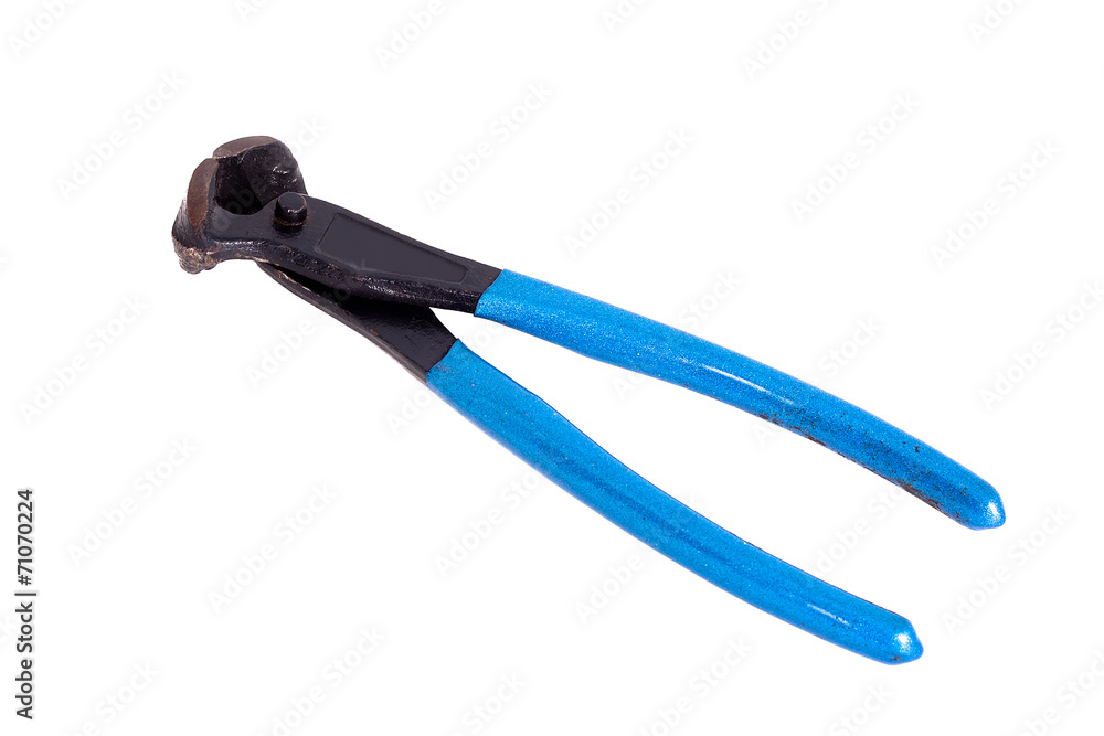 Fototapeta premium pliers isolated on white background.